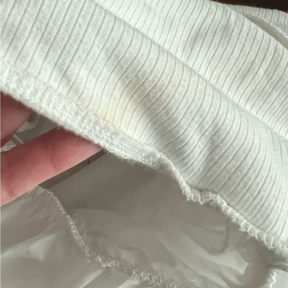 Abercrombie - NEW Mixed Fabric Cut Out Midi Dress Sz M - Picture 16 of 16